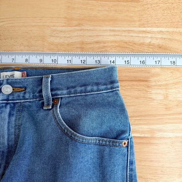 Levi's Blue Jean Shorts - Picture 5 of 6